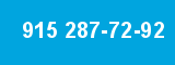 915 287-72-92